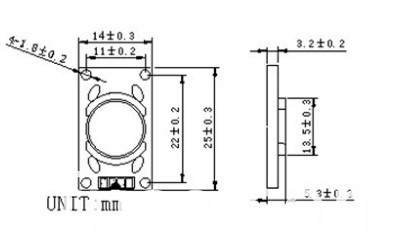Fbsp8956 Internal Speaker Manual for Mini Digital Speaker Mobile Phone Loud Speaker (FBELE)
